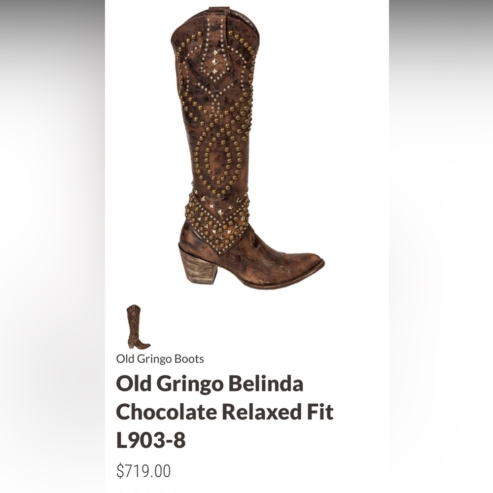 Old Gringo- Belinda Boot (Chocolate)